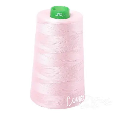 Mako Cotton Embroidery Thread 40wt 5140yds Pale Pink