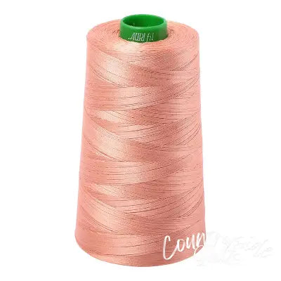 Mako Cotton Embroidery Thread 40wt 5140yds Peach