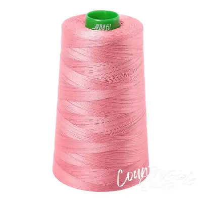 Mako Cotton Embroidery Thread 40wt 5140yds Peachy Pink