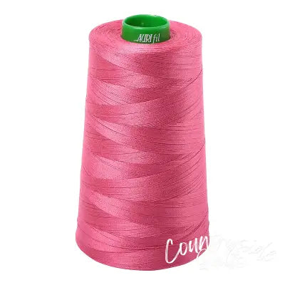Mako Cotton Embroidery Thread 40wt 5140yds Peony