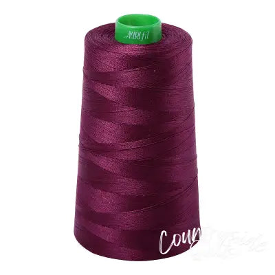 Mako Cotton Embroidery Thread 40wt 5140yds Plum