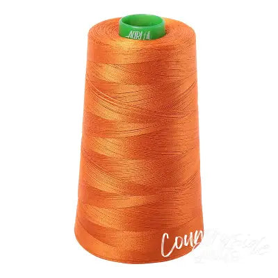 Mako Cotton Embroidery Thread 40wt 5140yds Pumpkin