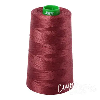 Mako Cotton Embroidery Thread 40wt 5140yds Raisin