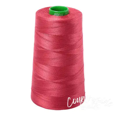 Mako Cotton Embroidery Thread 40wt 5140yds Red Peony