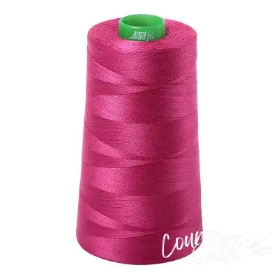 Mako Cotton Embroidery Thread 40wt 5140yds Red Plum