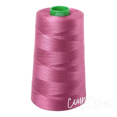 Mako Cotton Embroidery Thread 40wt 5140yds Rose