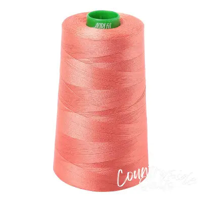 Mako Cotton Embroidery Thread 40wt 5140yds Salmon