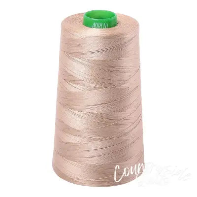 Mako Cotton Embroidery Thread 40wt 5140yds Sand