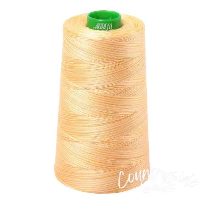 Mako Cotton Embroidery Thread 40wt 5140yds Variegated Golden Glow