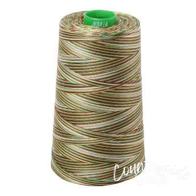 Mako Cotton Embroidery Thread 40wt 5140yds Variegated Leaves
