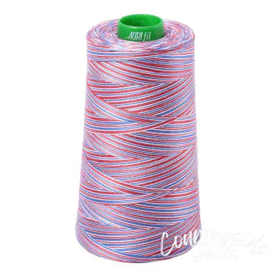 Mako Cotton Embroidery Thread 40wt 5140yds Variegated Liberty