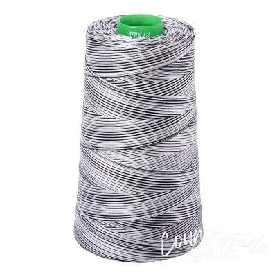 Mako Cotton Embroidery Thread 40wt 5140yds Variegated Licorice Twist