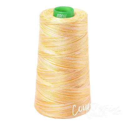 Mako Cotton Embroidery Thread 40wt 5140yds Variegated Limoni di Monterossi