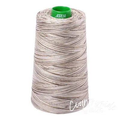 Mako Cotton Embroidery Thread 40wt 5140yds Variegated Nutty Nougat