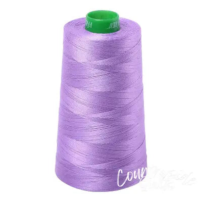 Mako Cotton Embroidery Thread 40wt 5140yds Violet