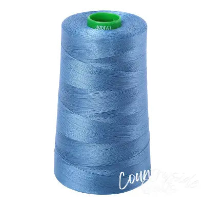 Mako Cotton Embroidery Thread 40wt 5140yds Wedgewood