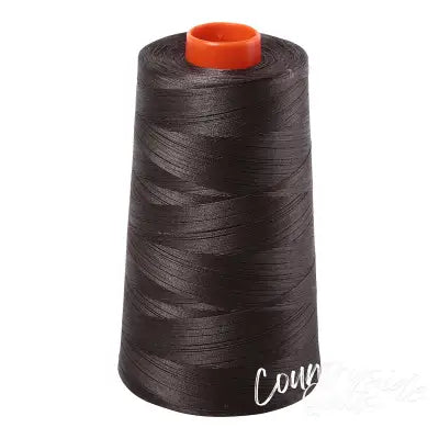 Mako Cotton Embroidery Thread 50wt 6452yds Asphalt