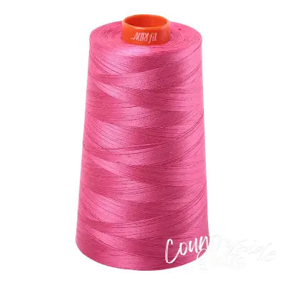 Mako Cotton Embroidery Thread 50wt 6452yds Blossom Pink