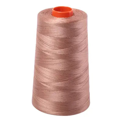 Mako Cotton Embroidery Thread 50wt 6452yds Café au Lait