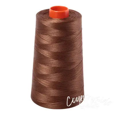 Mako Cotton Embroidery Thread 50wt 6452yds Dark Antique Gold