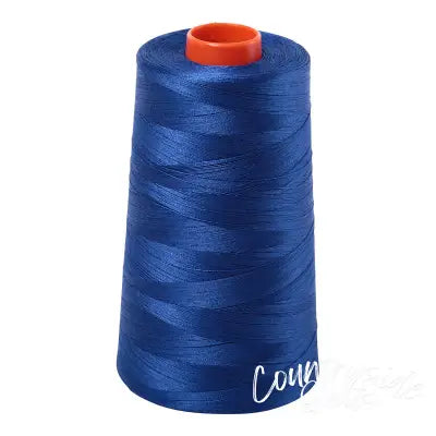 Mako Cotton Embroidery Thread 50wt 6452yds Dark Cobalt