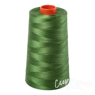 Mako Cotton Embroidery Thread 50wt 6452yds Dark Grass Green