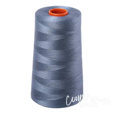 Mako Cotton Embroidery Thread 50wt 6452yds Dark Grey