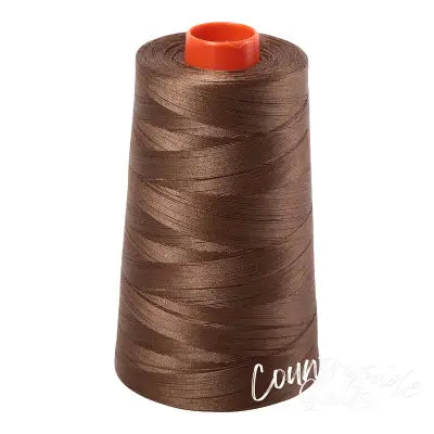 Mako Cotton Embroidery Thread 50wt 6452yds Dark Sandstone