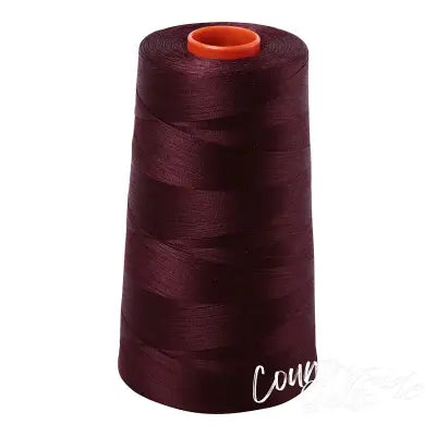 Mako Cotton Embroidery Thread 50wt 6452yds Dark Wine