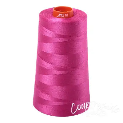 Mako Cotton Embroidery Thread 50wt 6452yds Fuchsia