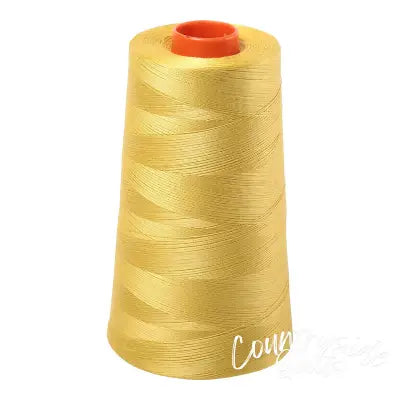 Mako Cotton Embroidery Thread 50wt 6452yds Gold Yellow