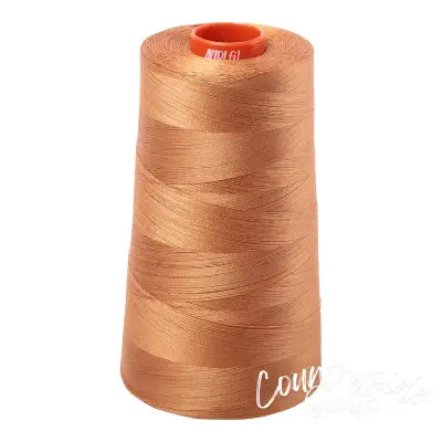 Mako Cotton Embroidery Thread 50wt 6452yds Golden Toast