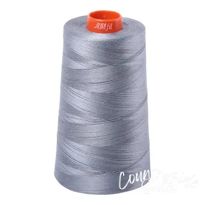 Mako Cotton Embroidery Thread 50wt 6452yds Light Blue Grey