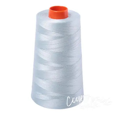 Mako Cotton Embroidery Thread 50wt 6452yds Light Grey Blue