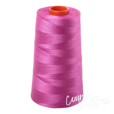 Mako Cotton Embroidery Thread 50wt 6452yds Light Magenta