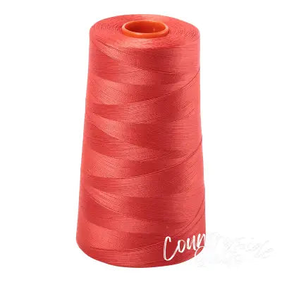Mako Cotton Embroidery Thread 50wt 6452yds Light Red Orange