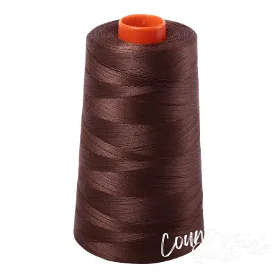 Mako Cotton Embroidery Thread 50wt 6452yds Medium Bark