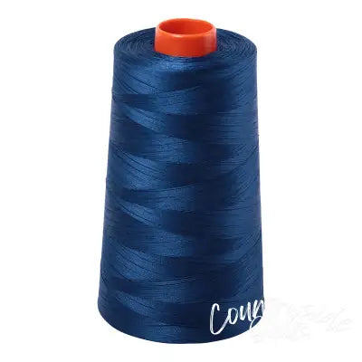 Mako Cotton Embroidery Thread 50wt 6452yds Medium Delft Blue