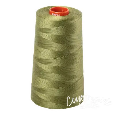 Mako Cotton Embroidery Thread 50wt 6452yds Olive Green