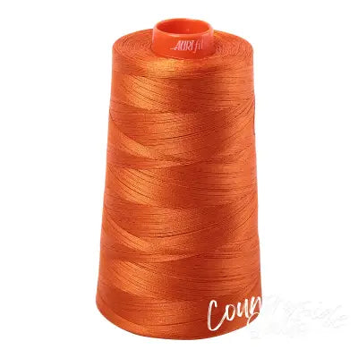 Mako Cotton Embroidery Thread 50wt 6452yds Orange