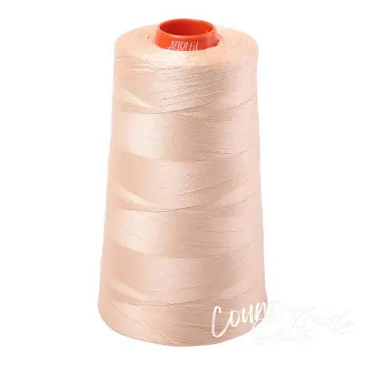 Mako Cotton Embroidery Thread 50wt 6452yds Pale Flesh