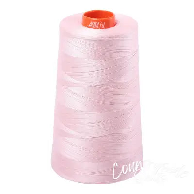 Mako Cotton Embroidery Thread 50wt 6452yds Pale Pink