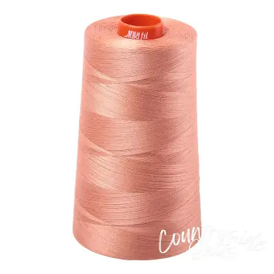 Mako Cotton Embroidery Thread 50wt 6452yds Peach