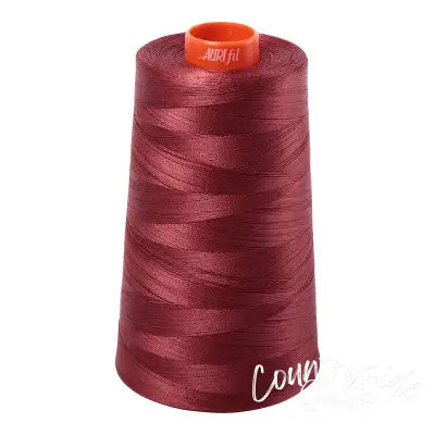 Mako Cotton Embroidery Thread 50wt 6452yds Raisin