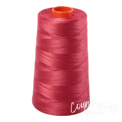 Mako Cotton Embroidery Thread 50wt 6452yds Red Peony
