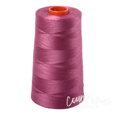 Mako Cotton Embroidery Thread 50wt 6452yds Rose