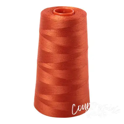 Mako Cotton Embroidery Thread 50wt 6452yds Rusty Orange