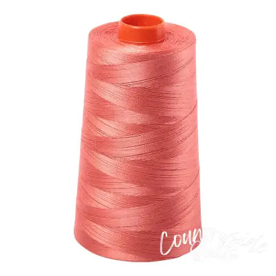 Mako Cotton Embroidery Thread 50wt 6452yds Salmon