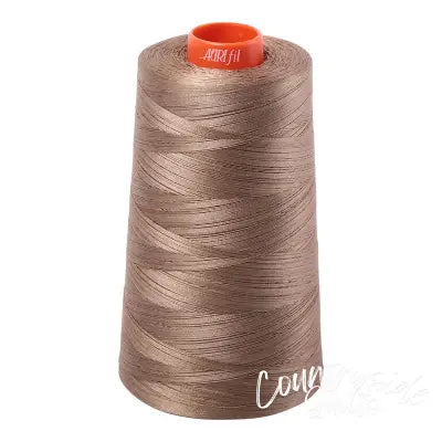 Mako Cotton Embroidery Thread 50wt 6452yds Sandstone