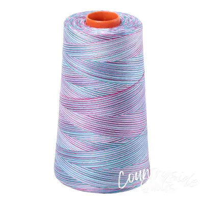 Mako Cotton Embroidery Thread 50wt 6452yds Variegated Berrylicious